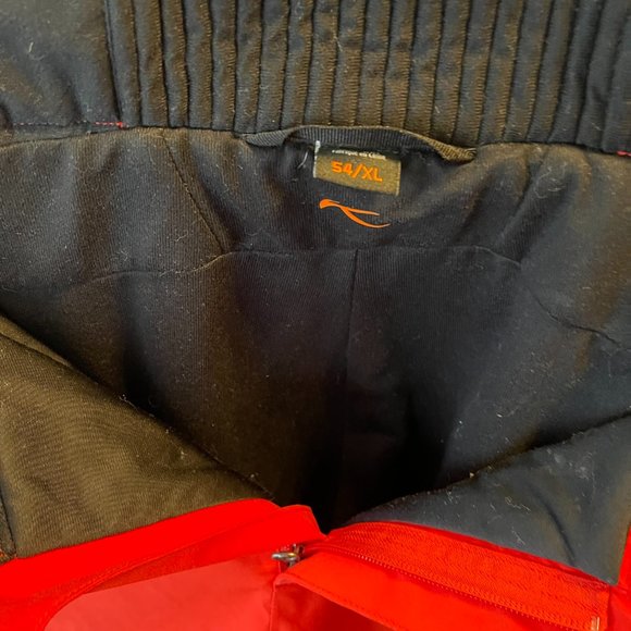 Men's Kjus Formula Ski Pants (Fuel Red) - Picture 4 of 4